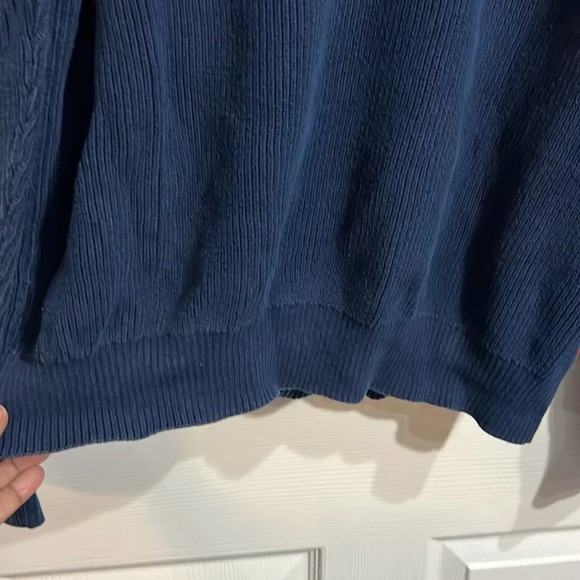 Izod men’s blue pullover- size XL - Blue - Picture 5 of 9